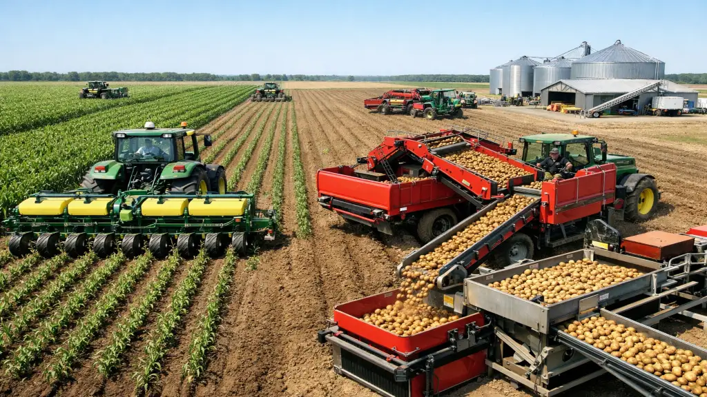 Maize & Potato Planters/Harvesters