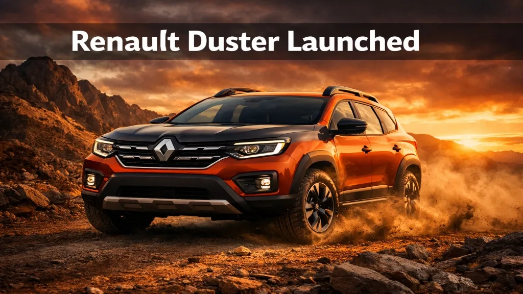 Renault Duster launched on March 17, 2026